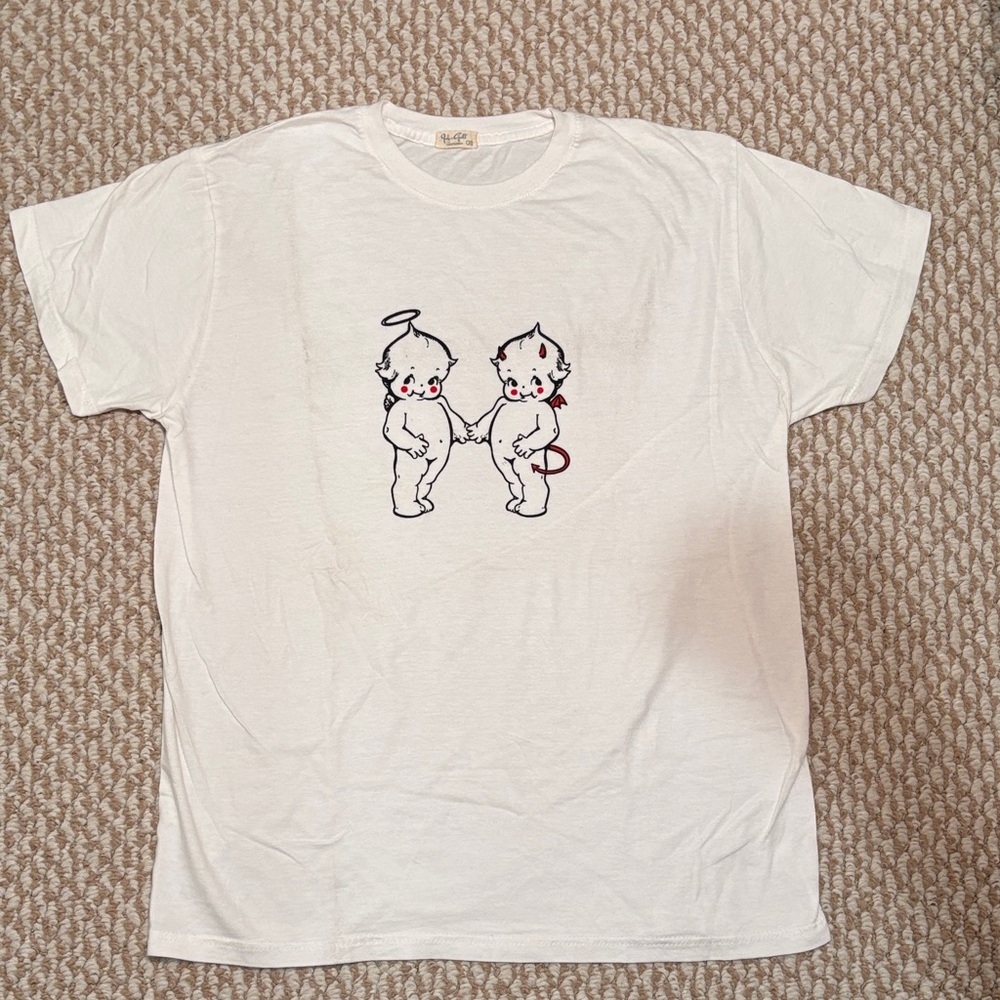 Kewpie Angel & Devil Tee